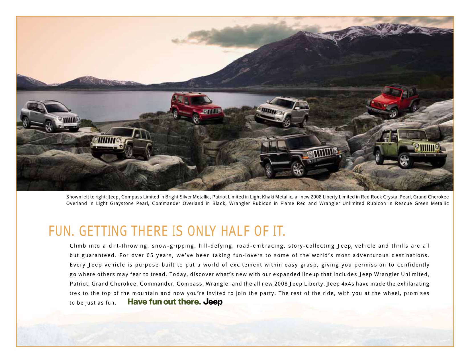 2008 Jeep Compass Brochure Page 18
